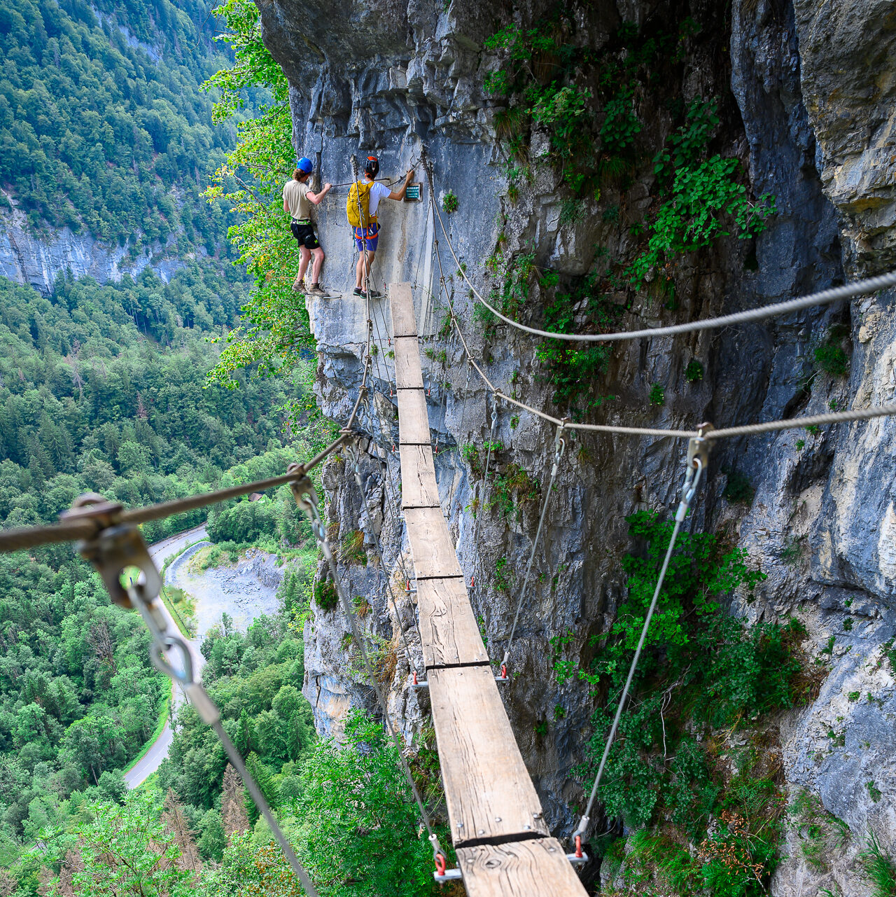 Sixt fer à cheval Pont de singe