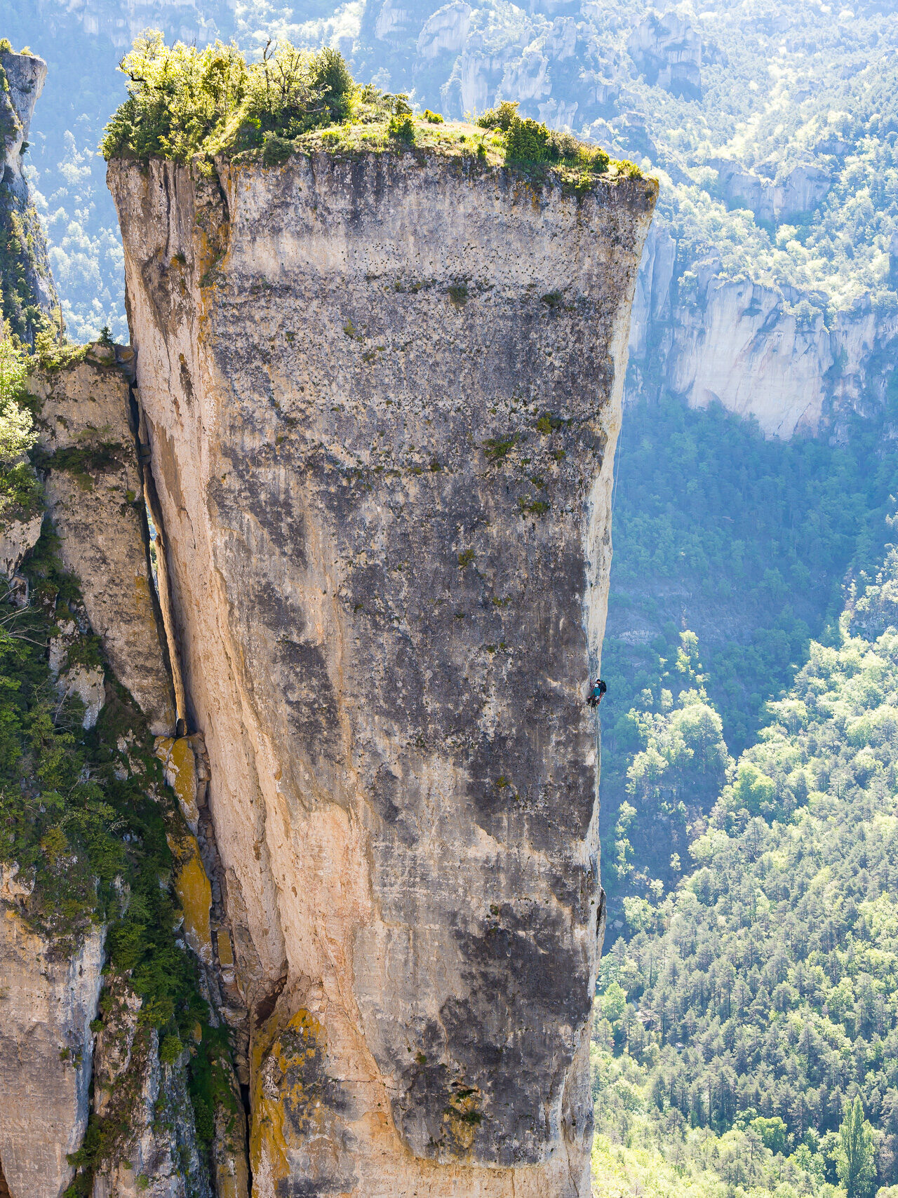 stage escalade jonte, grande voie Arête Ouest